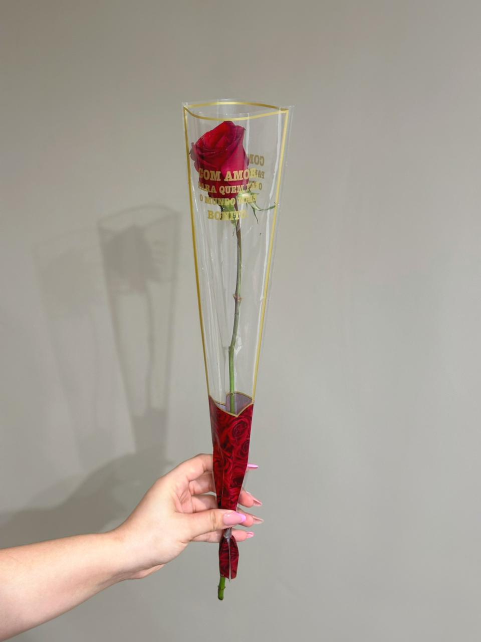 ROSA UNITARIA VERMELHA - LINHA FOR�A