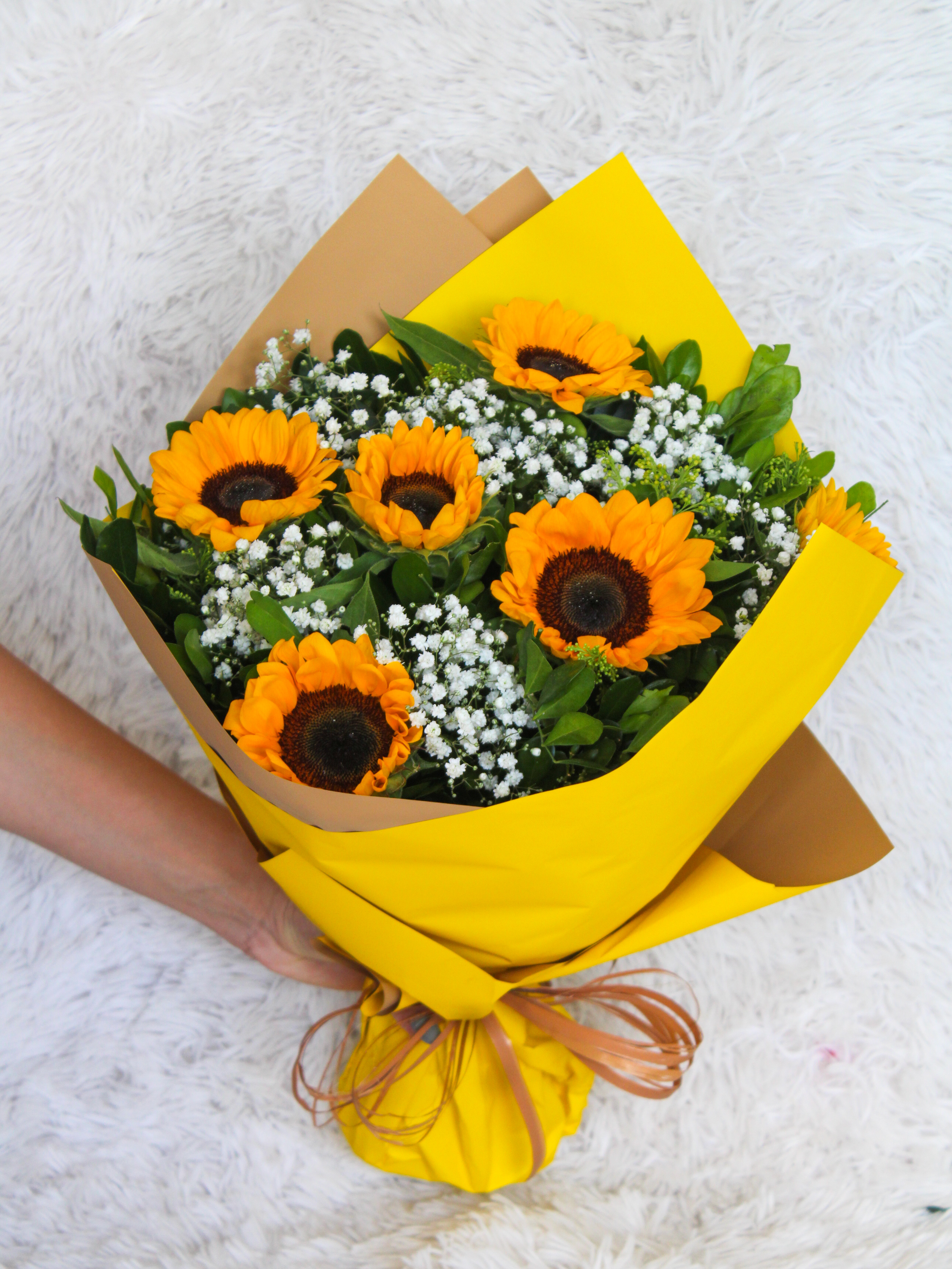 RAMALHETE DE GIRASSOL 